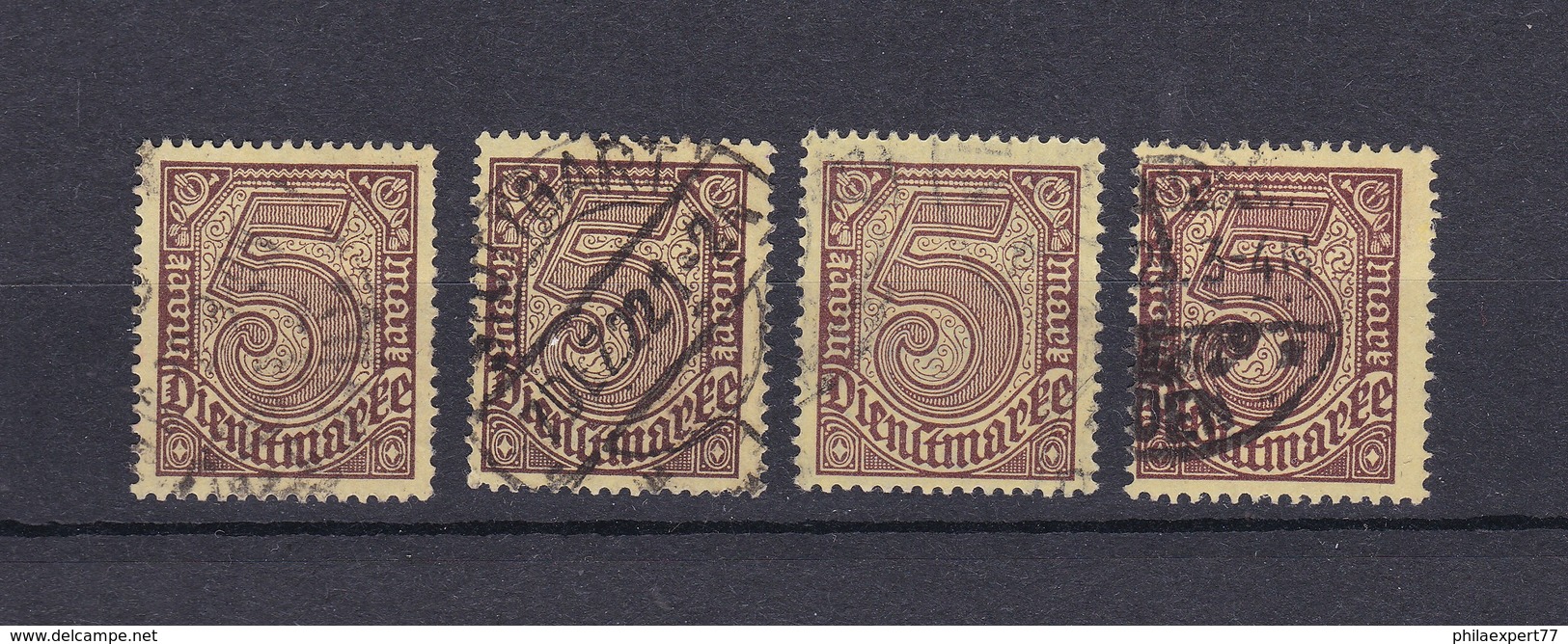 Deutsches Reich - Dienstmarken - 1920 - Michel Nr. 33 - 42 Euro - Gebraucht