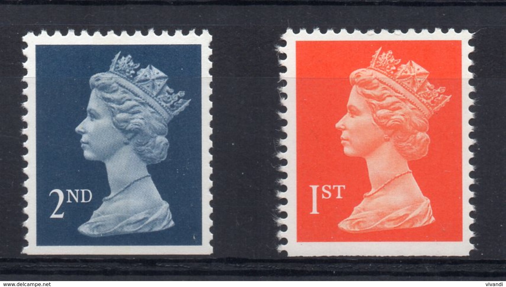 Great Britain - 1990 - 1st & 2nd Class Machin (Litho, Perf 14) - MNH - Nuovi