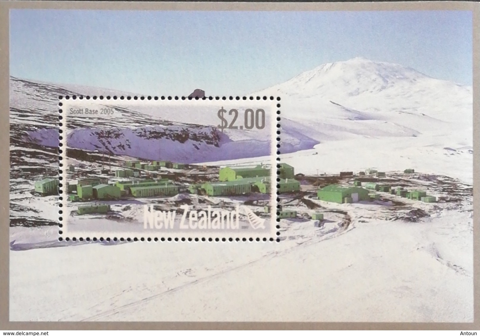 New Zealand  2007 Scott Base Antarctica,50th. Anniv. S/S - Unused Stamps