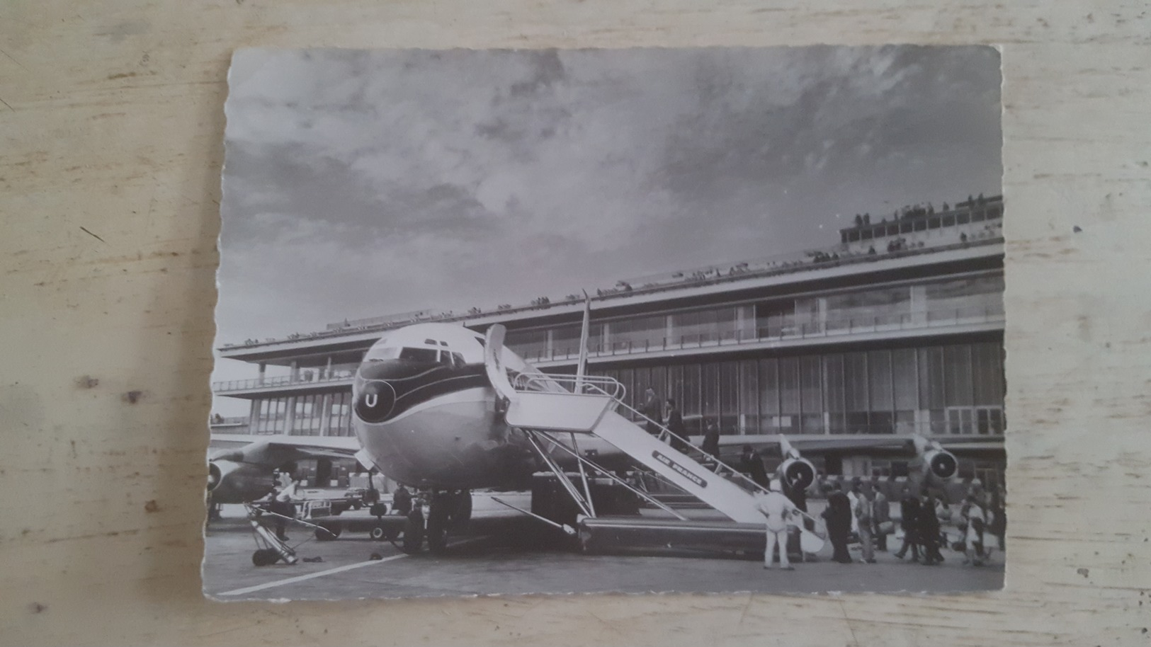 CPSM AEROPORT DE PARIS-ORLY- BOEING 707 ET L'AEROGARE - Orly