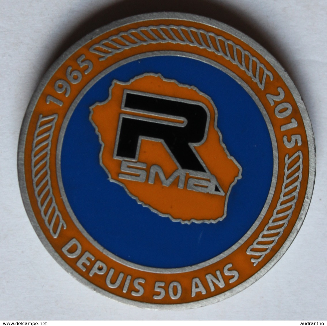 Médaille Cinquentenaire RSMA Réunion Apprendre à Réussir 1965 2015 Régiment Du Service Militaire Adapté - Francia