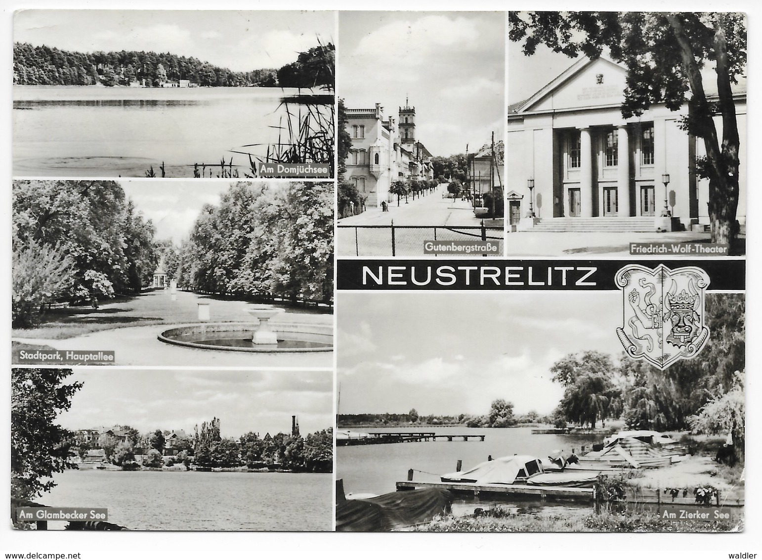 2080  NEUSTRELITZ  -      1972 - Neustrelitz