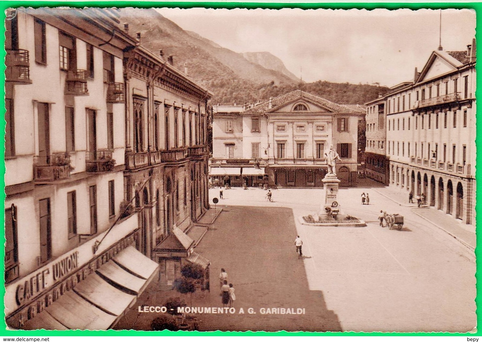 LECCO. Monumento A Garibaldi.  593 - Lecco