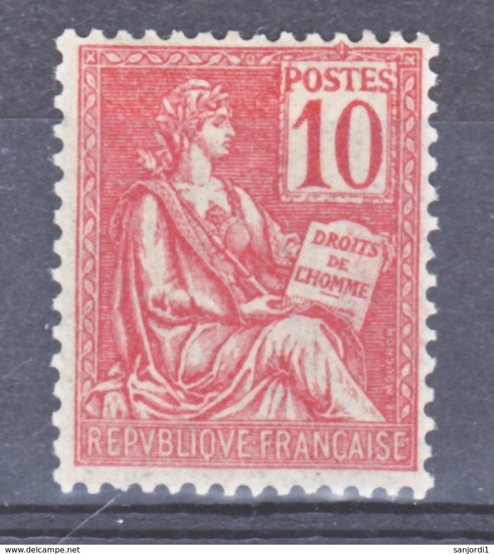 France 116 Mouchon  Neuf Avec Trace De Charnière  * TB  MH  Con Charnela Cote 50 J - Neufs