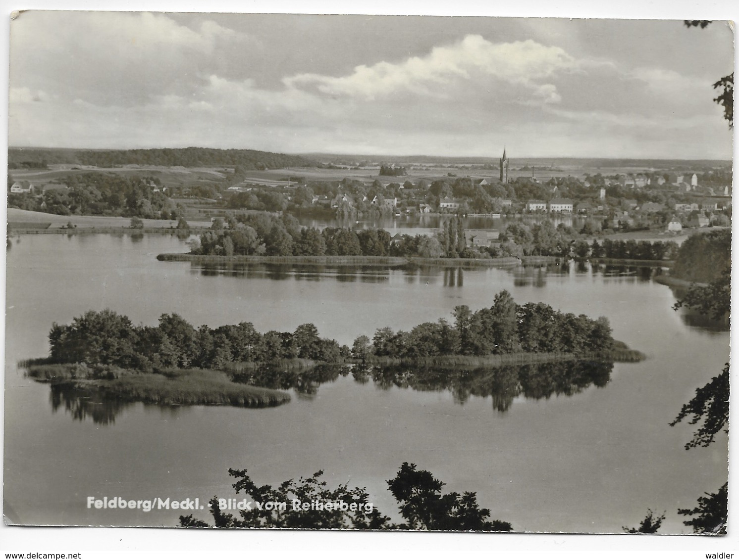 2082  FELDBERG / MECKL. -  BLICK VOM REIHERBERG    1968 - Feldberg