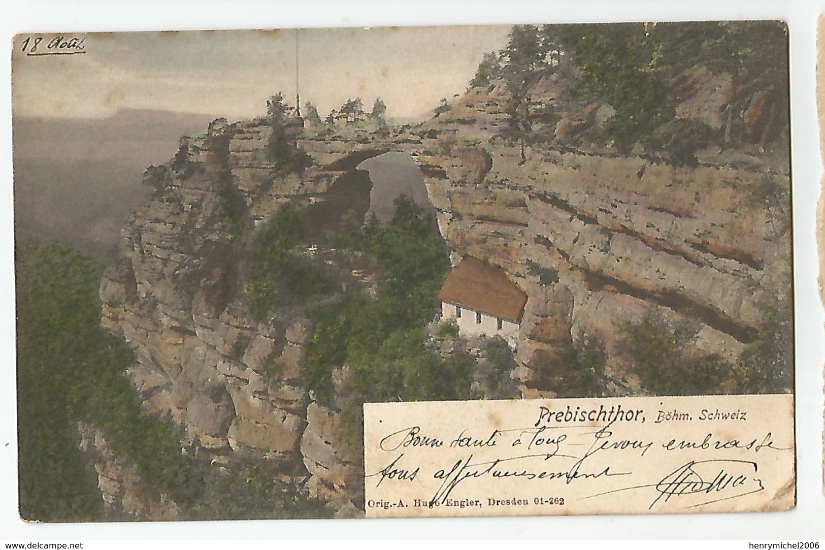 Suisse Schwyz Prebischthor Bohm Schweiz 1905 - Sonstige & Ohne Zuordnung