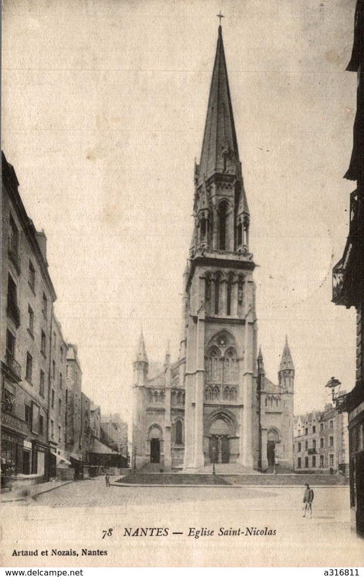 NANTES EGLISE SAINT NICOLAS - Nantes