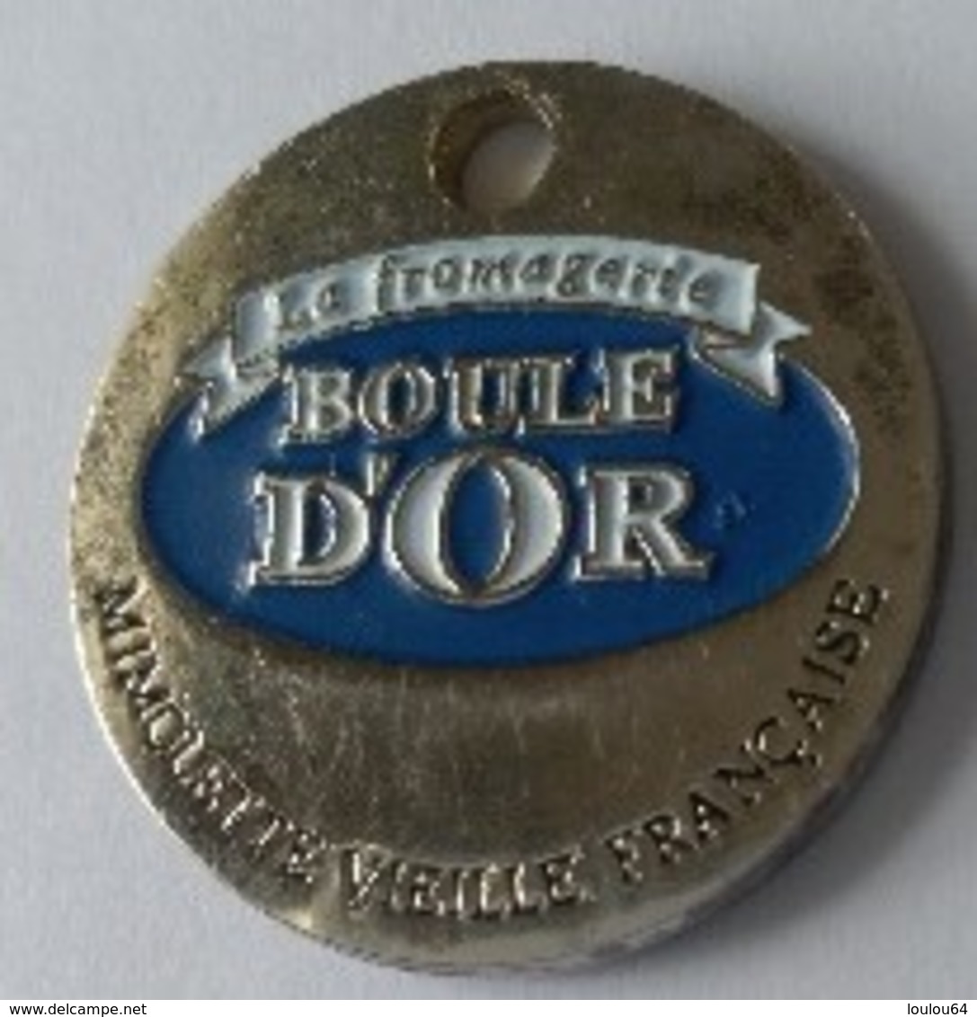 Jeton De Caddie -  BOULE D'OR - La Fromagerie - Médaille D'or - Paris 1999  - En Métal - - Einkaufswagen-Chips (EKW)