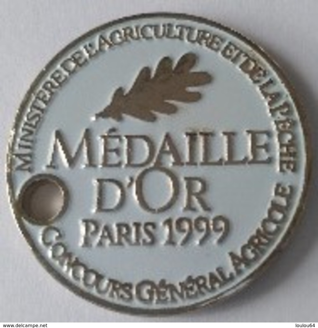 Jeton De Caddie -  BOULE D'OR - La Fromagerie - Médaille D'or - Paris 1999  - En Métal - - Einkaufswagen-Chips (EKW)