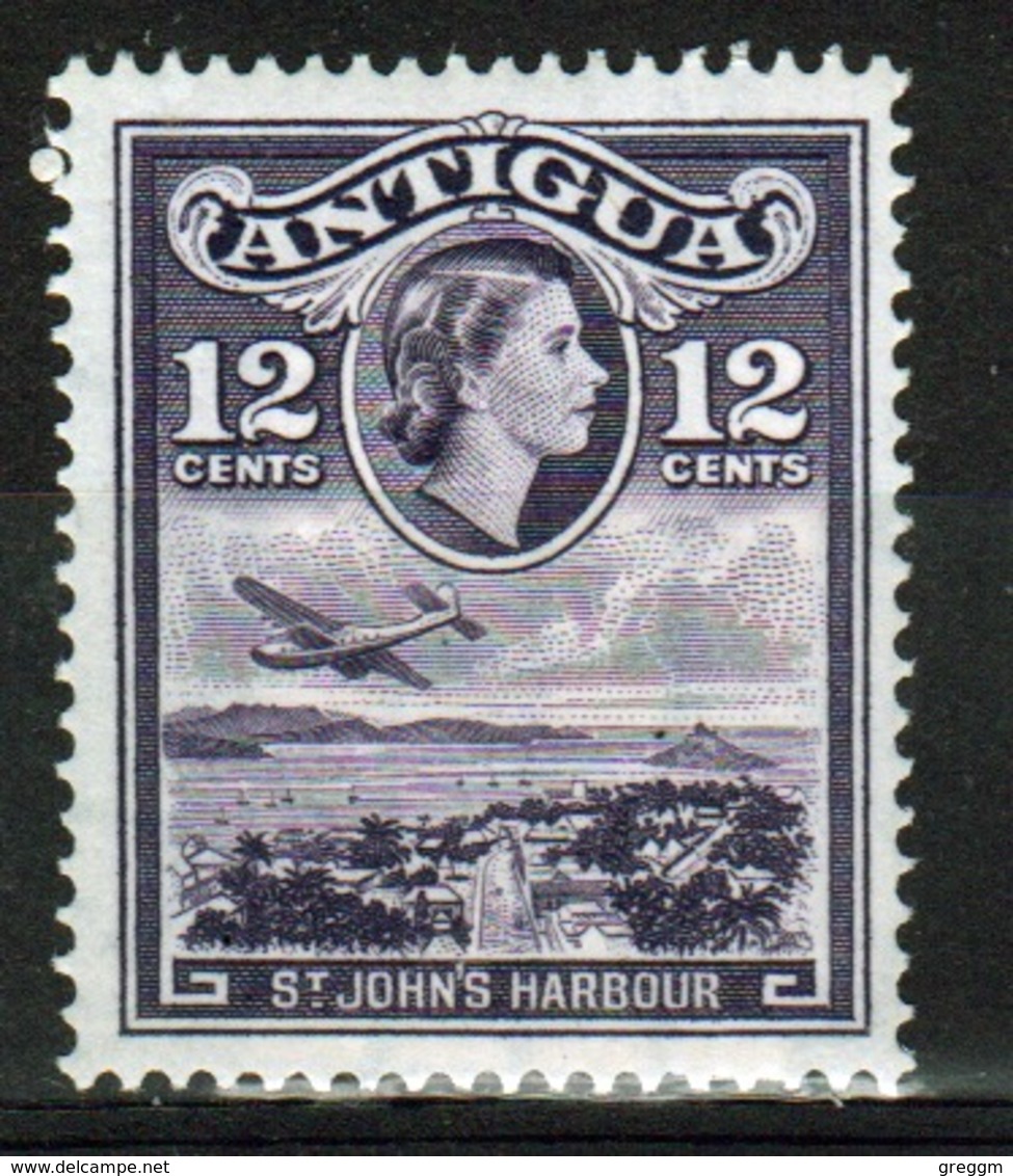 Antigua Single 12 Cent Stamp From The 1963 Definitive Issue With Change Of Watermark. - 1960-1981 Autonomia Interna