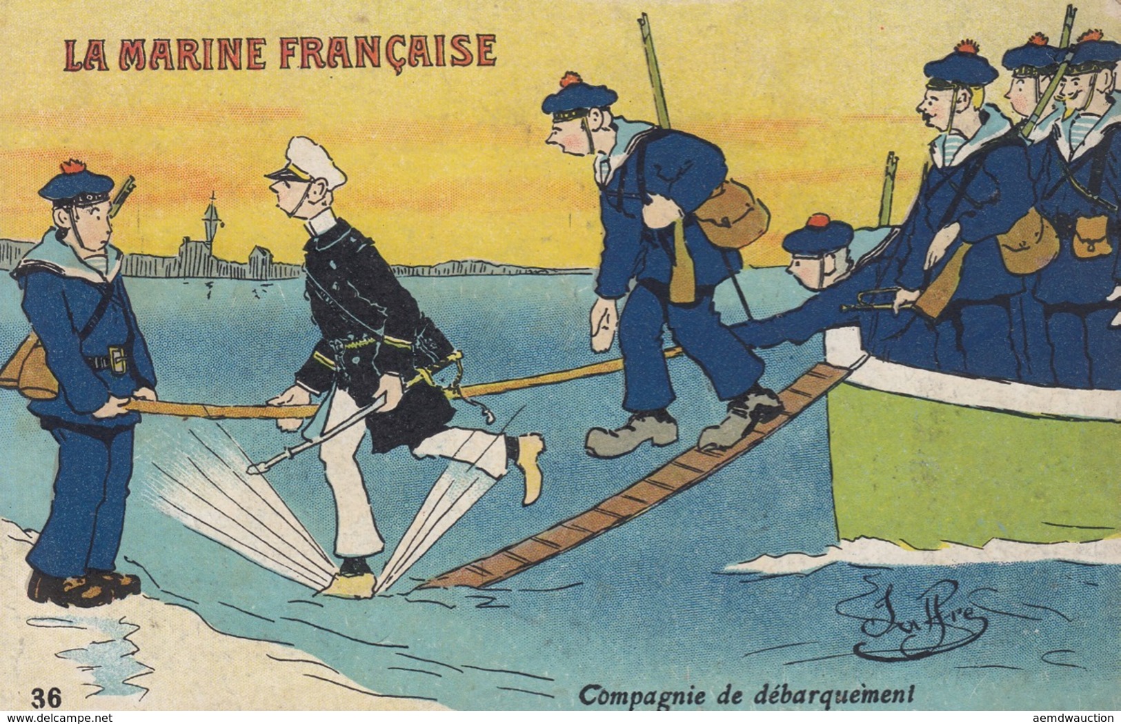 HUMOUR MILITAIRE: Marine De Guerre. Environ 95 Cartes P - Autres & Non Classés