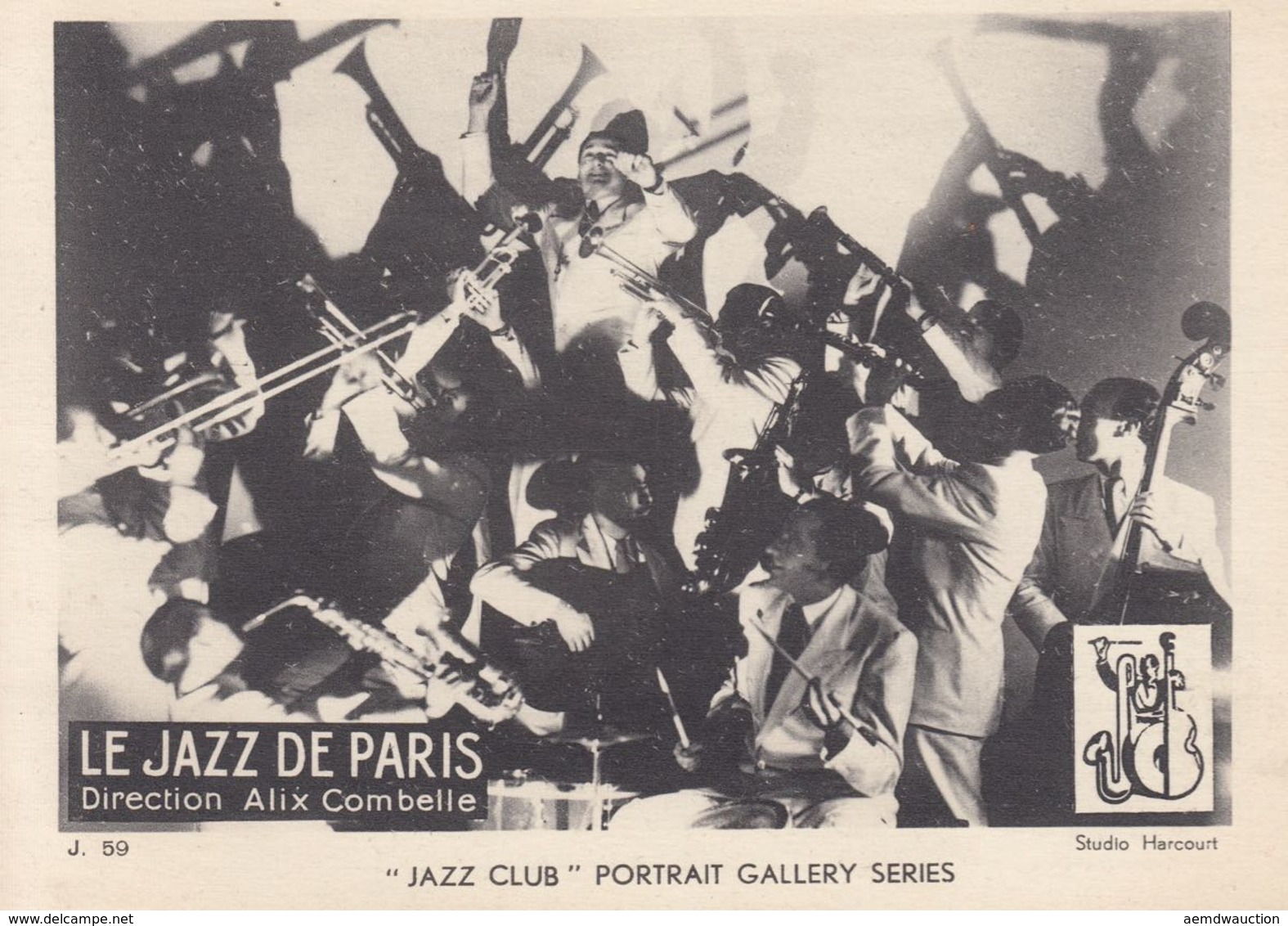 [JAZZ] A «JAZZ CLUB PORTRAIT GALLERY»: 32 Cartes Postal - Otros & Sin Clasificación