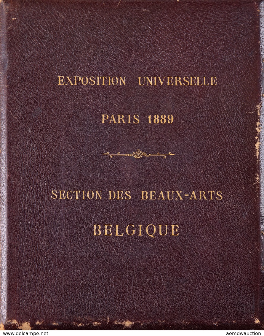 EXPOSITION UNIVERSELLE PARIS 1889. Section Des Beaux-Ar - Other & Unclassified