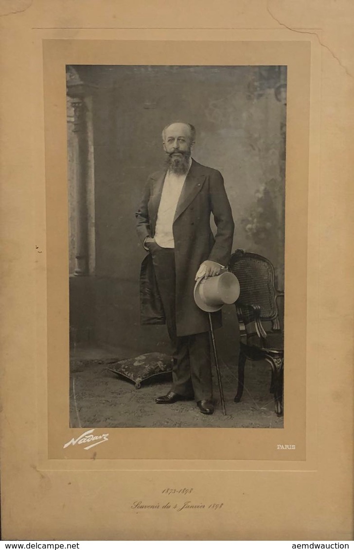 Gaspard-Félix TOURNACHON, Dit NADAR - [Portrait]. 1873- - Other & Unclassified