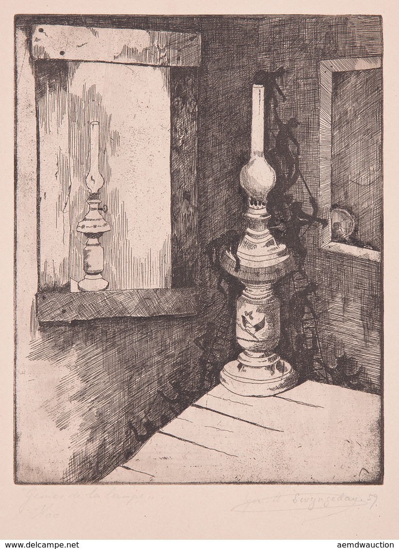 Igor-Albert SWINGEDAU Ou SWYNGEDAU (Ixelles, 1939 - 200 - Estampes & Gravures