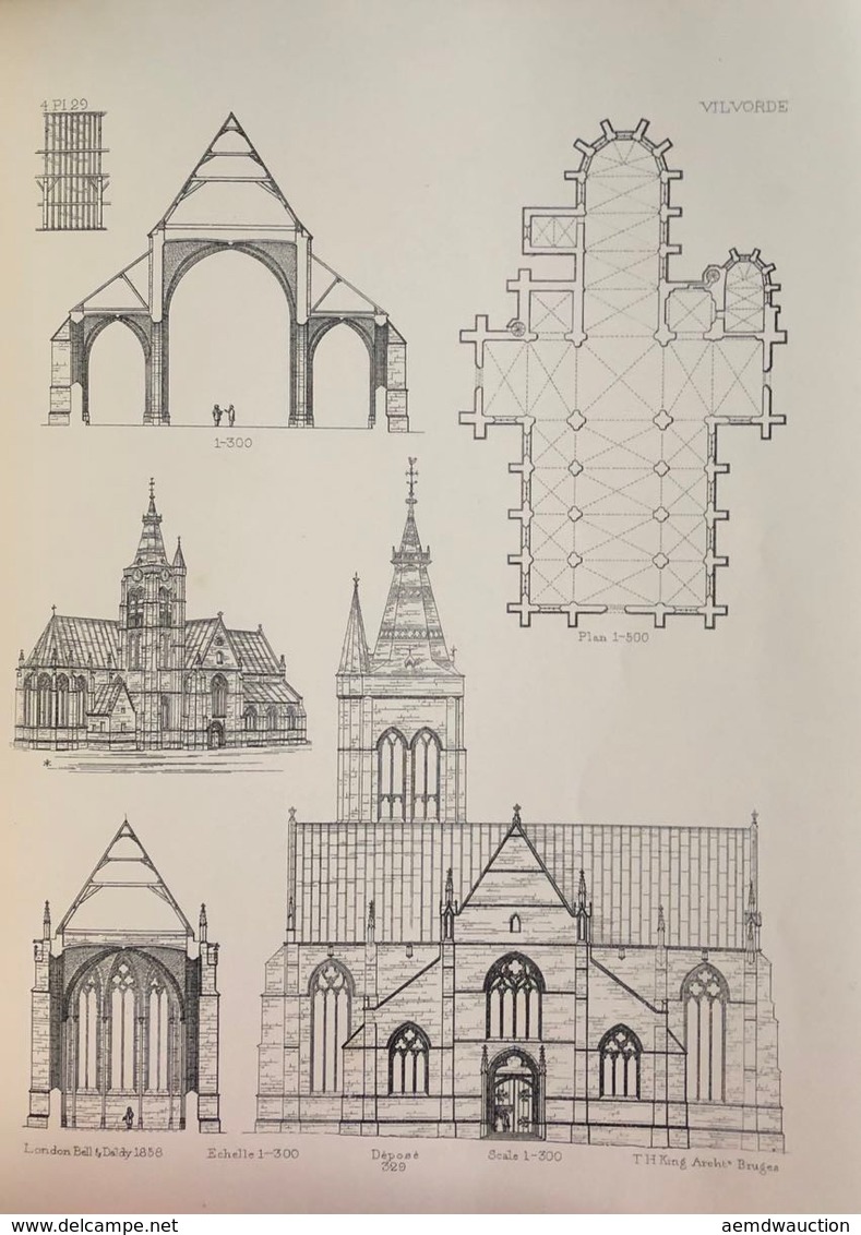 Thomas H. KING - The Study-Book Of Mediaeval Architectu - Sin Clasificación