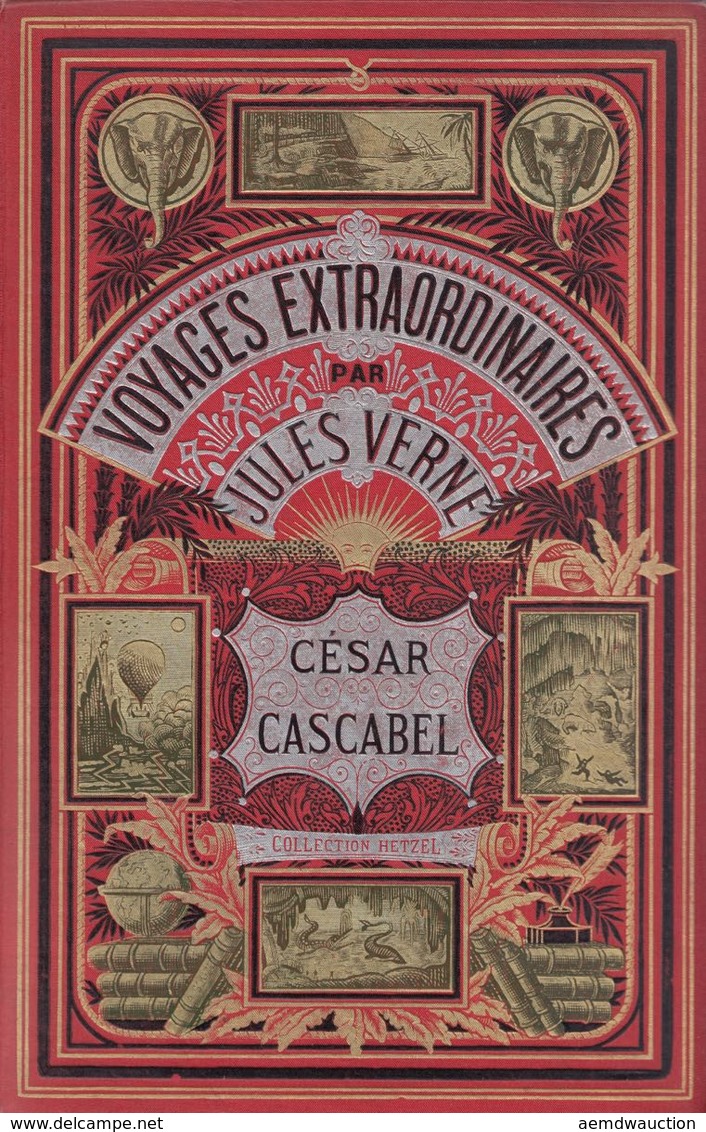 Jules VERNE - César Cascabel. 85 Dessins De George Roux - Sin Clasificación