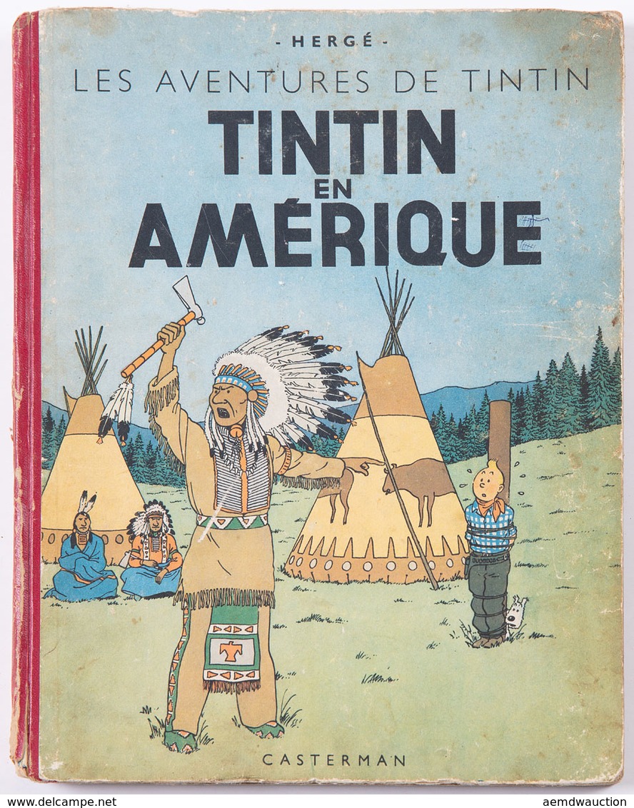 HERGÉ - Lot De 10 Albums Des Aventures De Tintin En édi - Non Classés