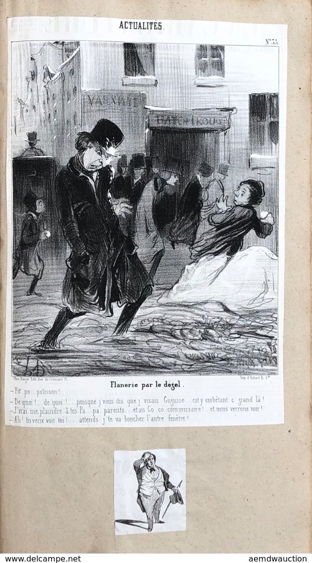 Honoré DAUMIER - Recueil Factice De Caricatures Parues - Zonder Classificatie