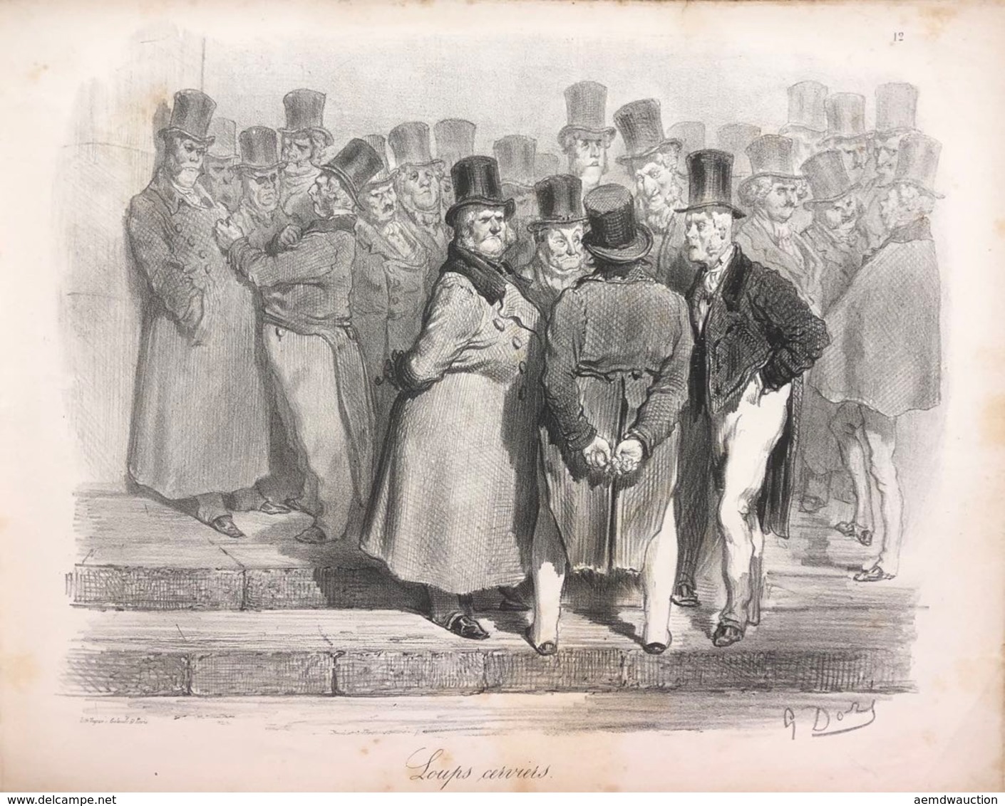 Gustave DORÉ - La Ménagerie Parisienne. - Unclassified