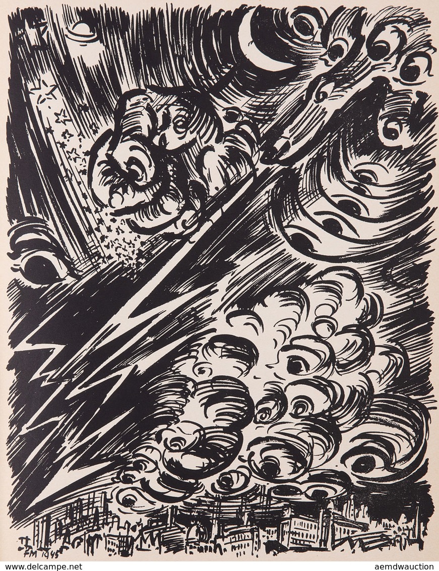 Frans MASEREEL - La Colère. - Unclassified