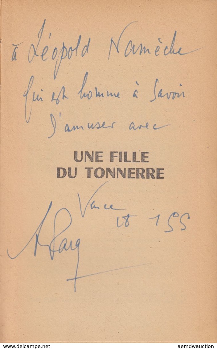 Albert PARAZ - Une Fille Du Tonnerre. - Unclassified
