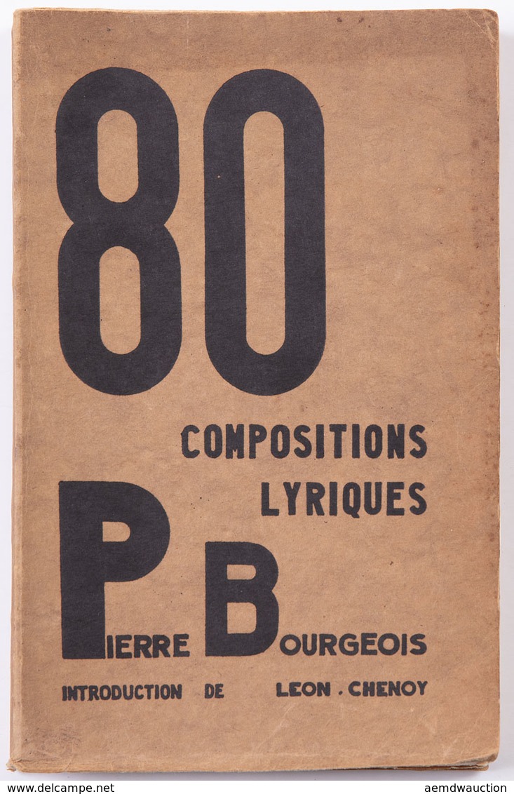 Pierre BOURGEOIS - 80 Compositions Lyriques. Introducti - Zonder Classificatie