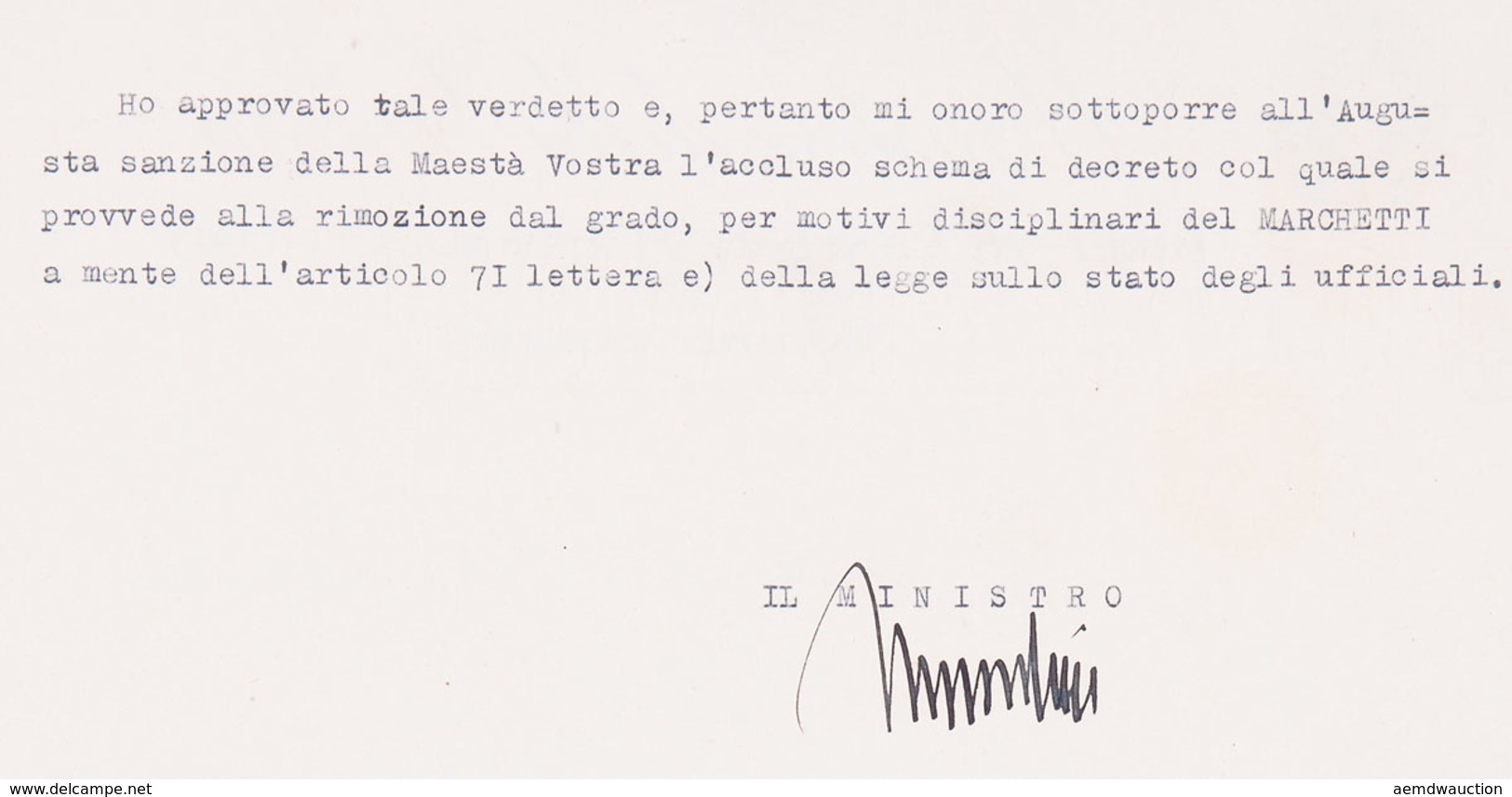 Benito MUSSOLINI (Dovia Di Predappio, Italie, 1883 - GI - Unclassified