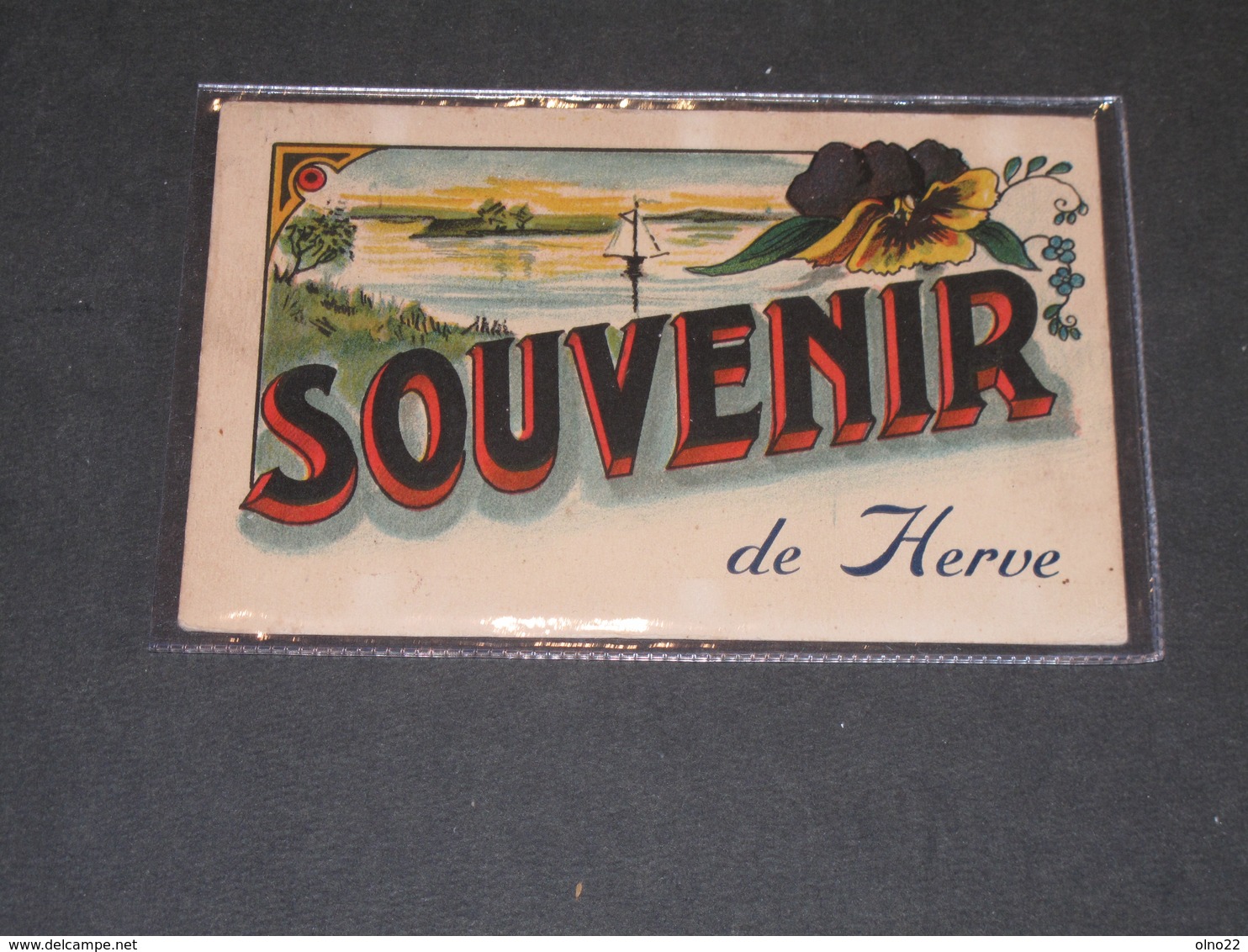 SOUVENIR DE HERVE - CPA ILLUSTREE - Herve