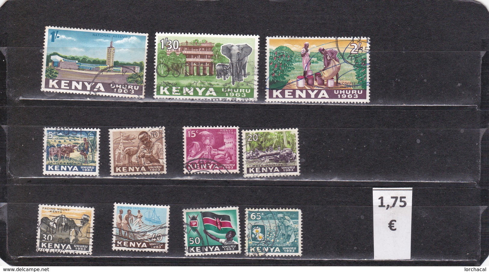 Kenya  -  Lote  11  Sellos Diferentes  -  5/3131 - Kenia (1963-...)