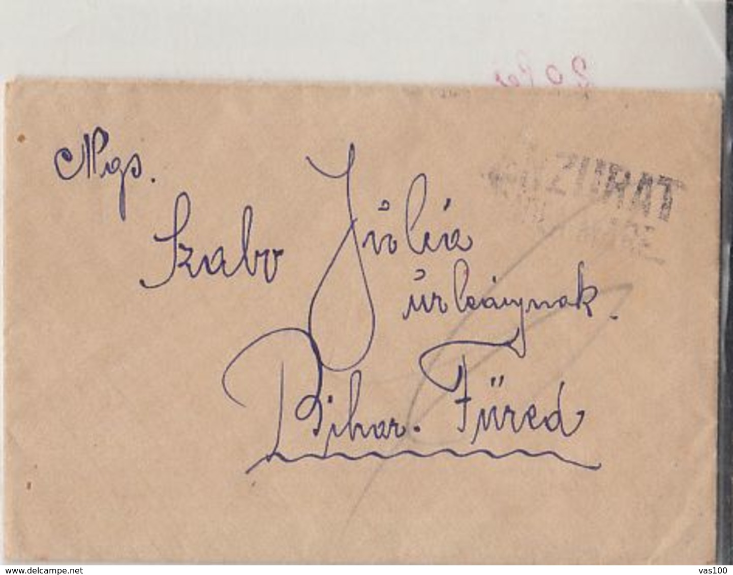 WW1 LETTER, CENSORED ORADEA MARE, KING FERDINAND STAMPS ON COVER, 1920, ROMANIA - World War 1 Letters