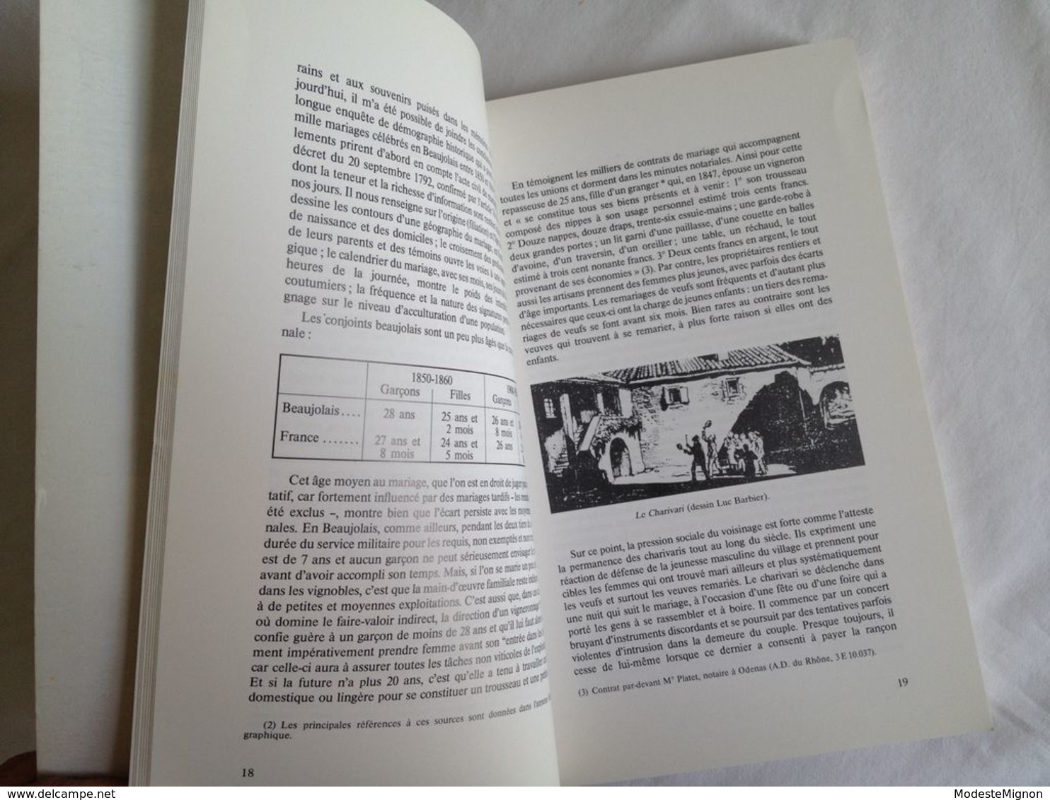 Vigne Et Vignerons Dans La France Ancienne : Vignerons Du Beaujolais Au Siècle Dernier Par G. Garrier - Rhône-Alpes