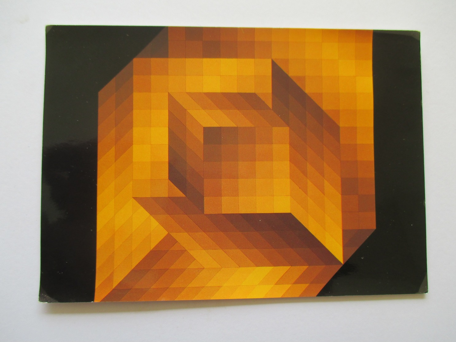 Vasarely  Axo -44  1968 - Peintures & Tableaux