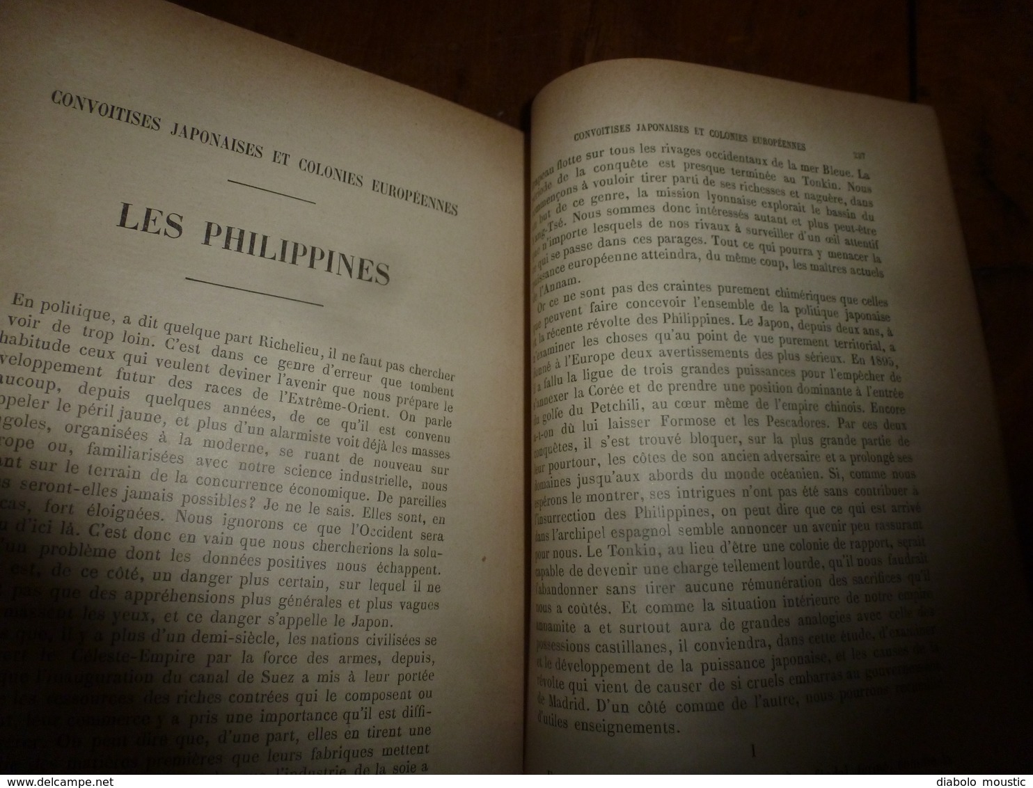 1897  LES PHILIPPINES   Convoitises Japonaises Et Colonies Européennes     (27 Pages) - Ohne Zuordnung