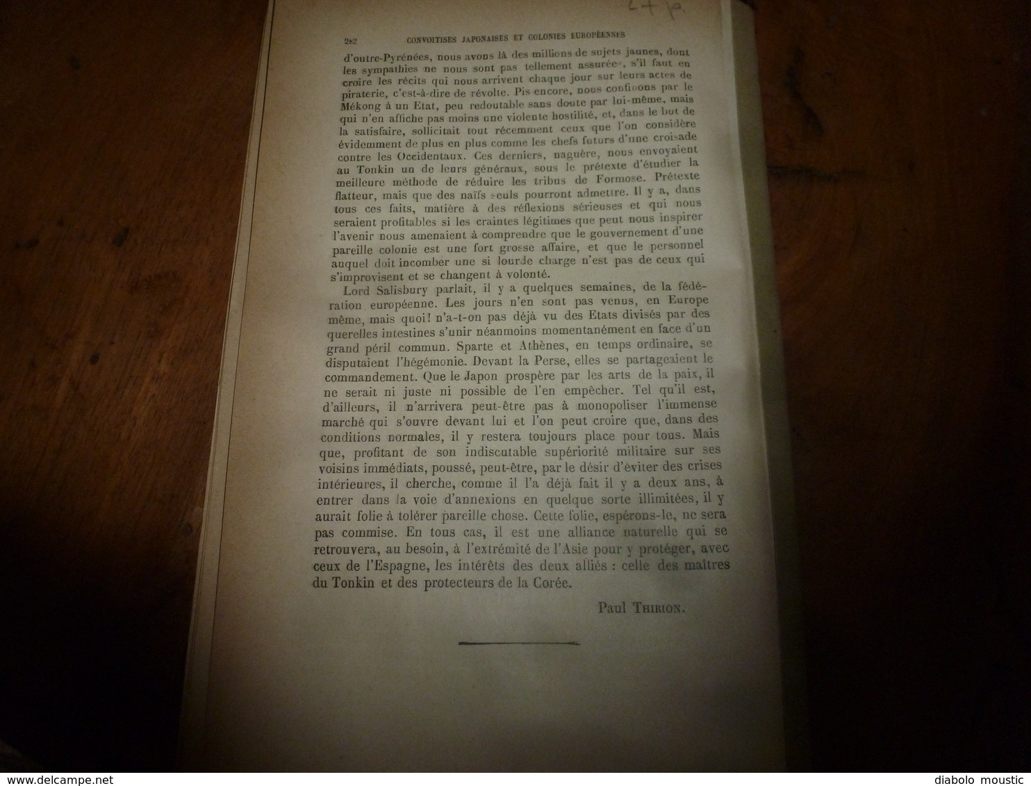 1897  LES PHILIPPINES   Convoitises Japonaises Et Colonies Européennes     (27 Pages) - Ohne Zuordnung