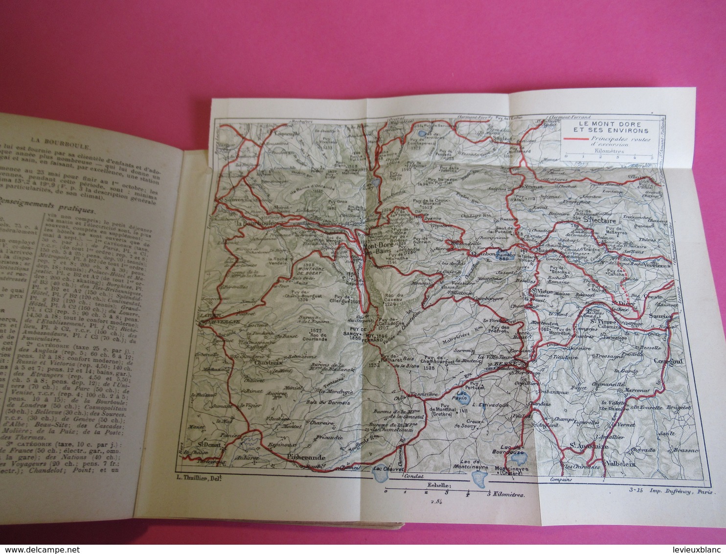 GuidesDiamant/ Le-MONT-DORE La- BOURBOULE SAINT-NECTAIRE/Hachette et Cie/1918        PGC269