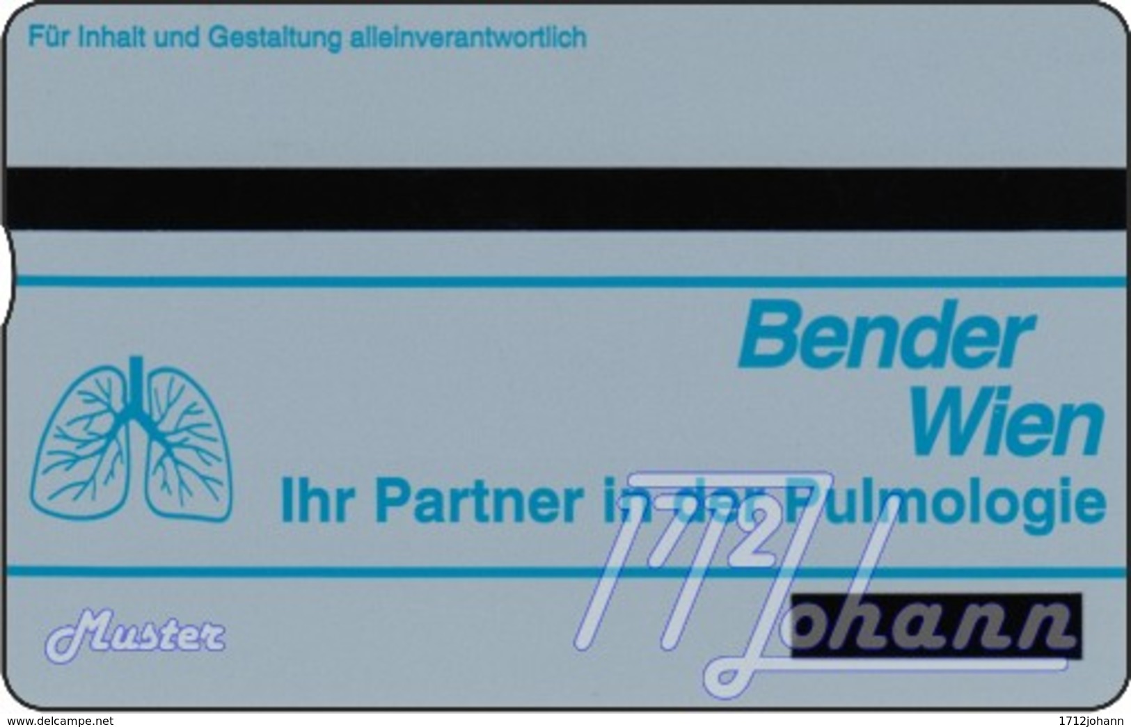 AUSTRIA Private: *Bender - Berodual* - SAMPLE [ANK P332] - Autriche
