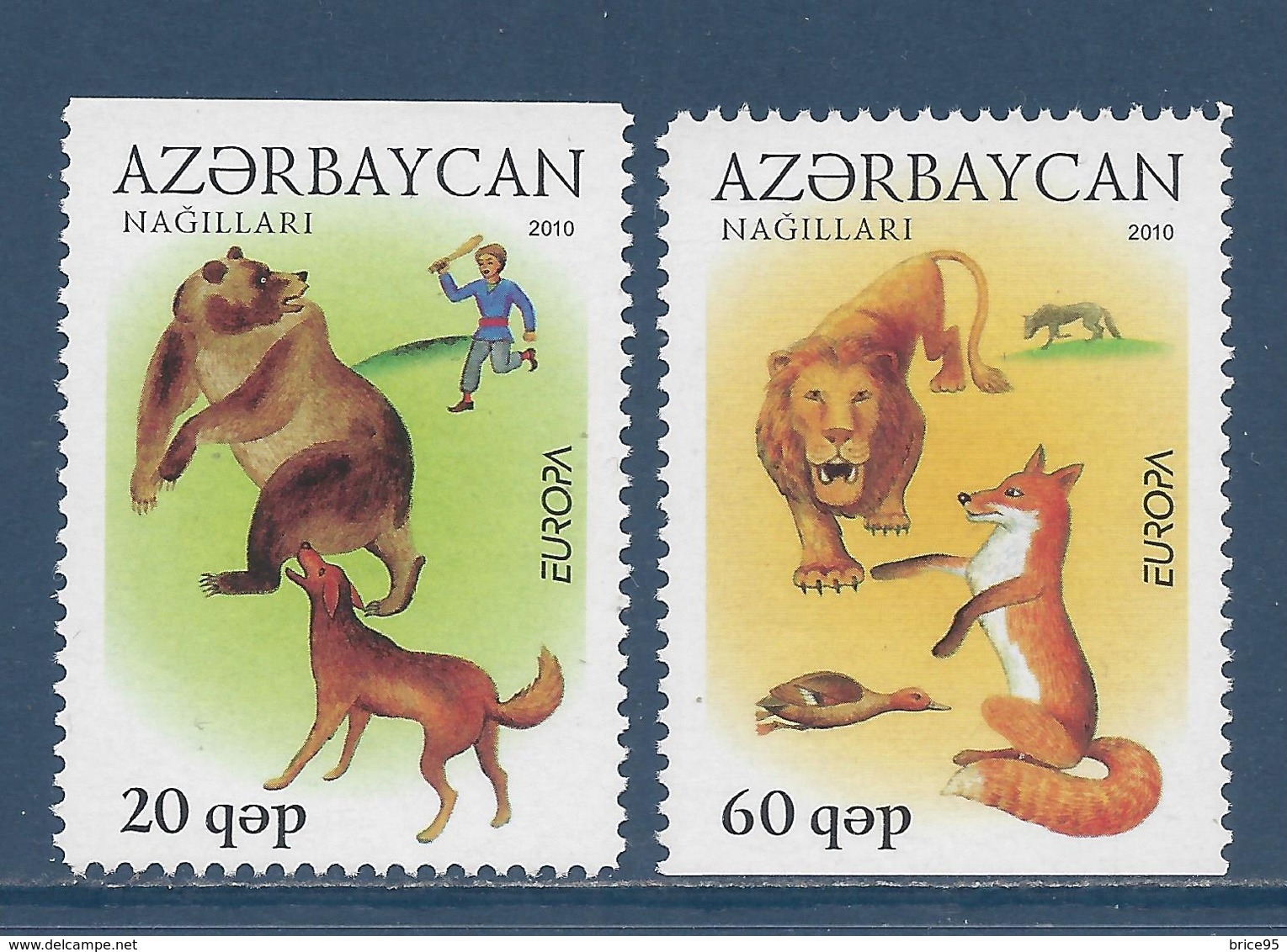 Azerbaïdjan - Europa - YT N° 679 Et 680 - Neuf Sans Charnière - 2010 - Azerbaïjan