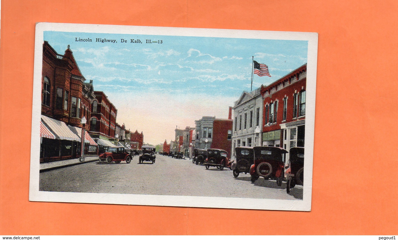 USA. DE KALB ( ILLINOIS )  Carte En Achat Immédiat - Autres & Non Classés