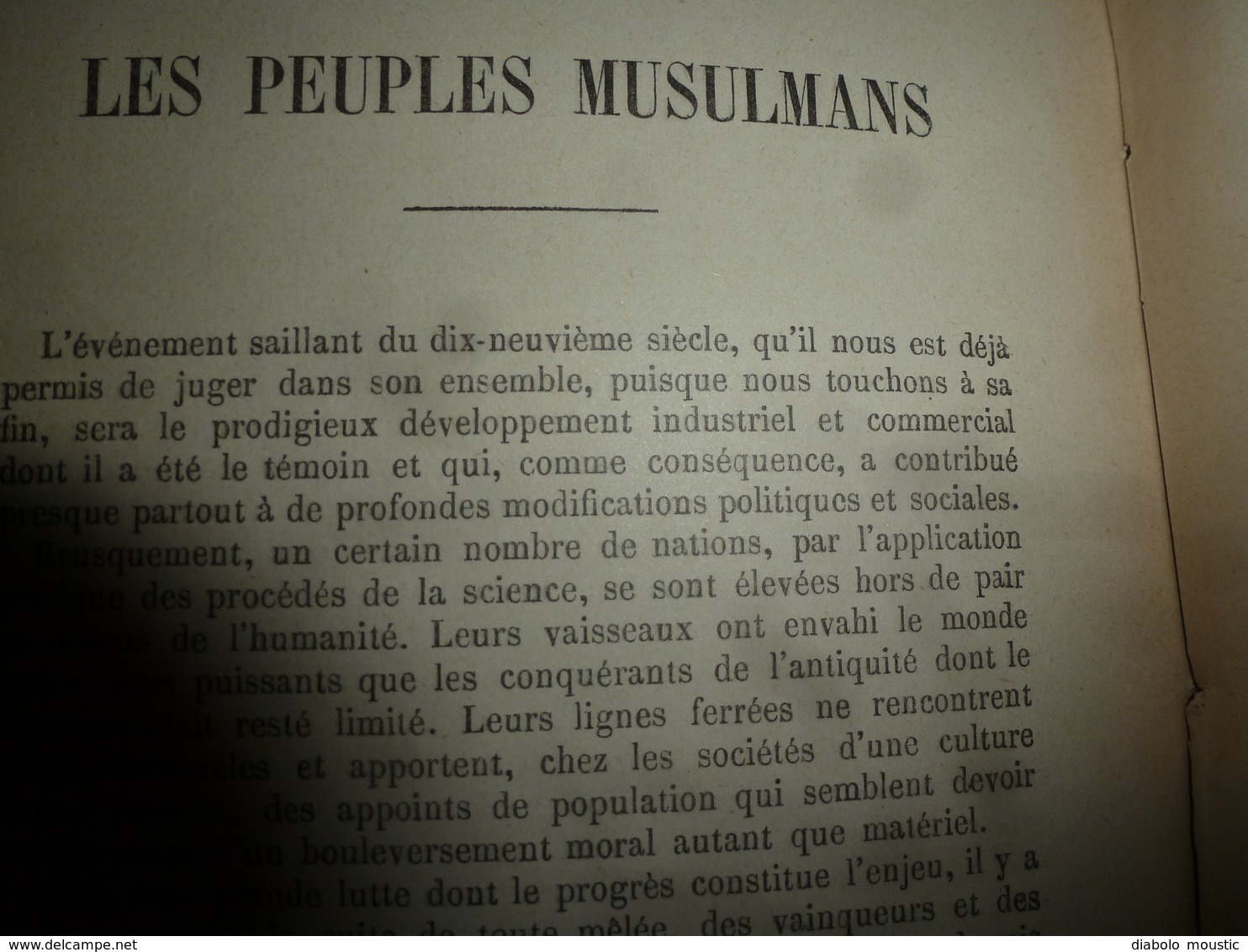 1897    LES PEUPLES MUSULMANS       (34 Pages) - Ohne Zuordnung