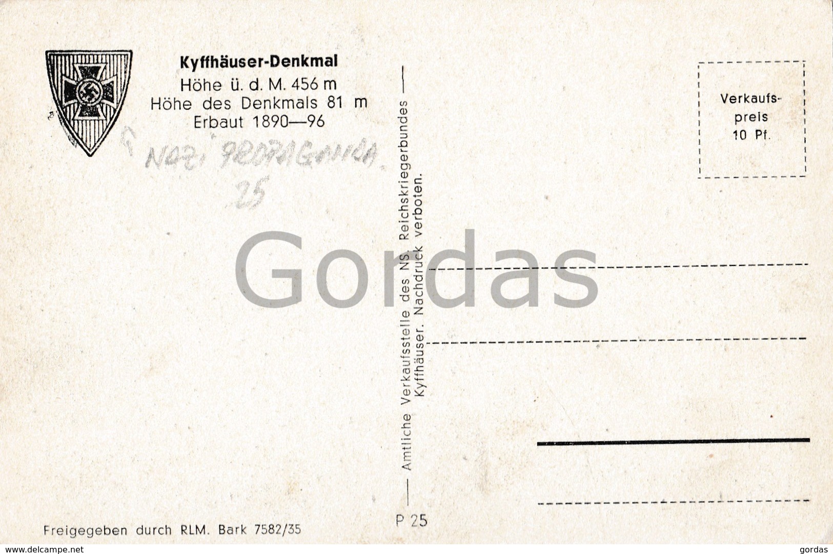 Germany - Kyffhauser Denkmal - Nazi Propaganda - Kyffhaeuser