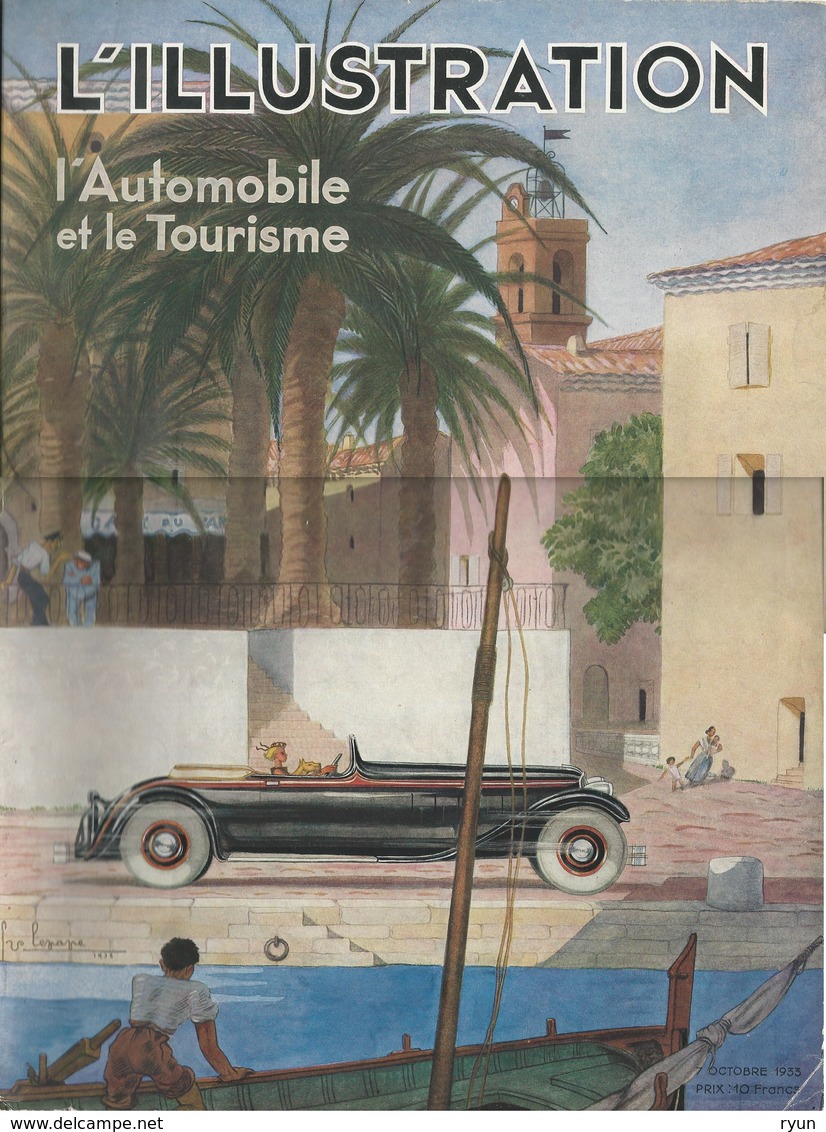 L'Illustration Numéro Du Salon De L'auto 1933 L'automobilisme Et Le Tourisme - Auto