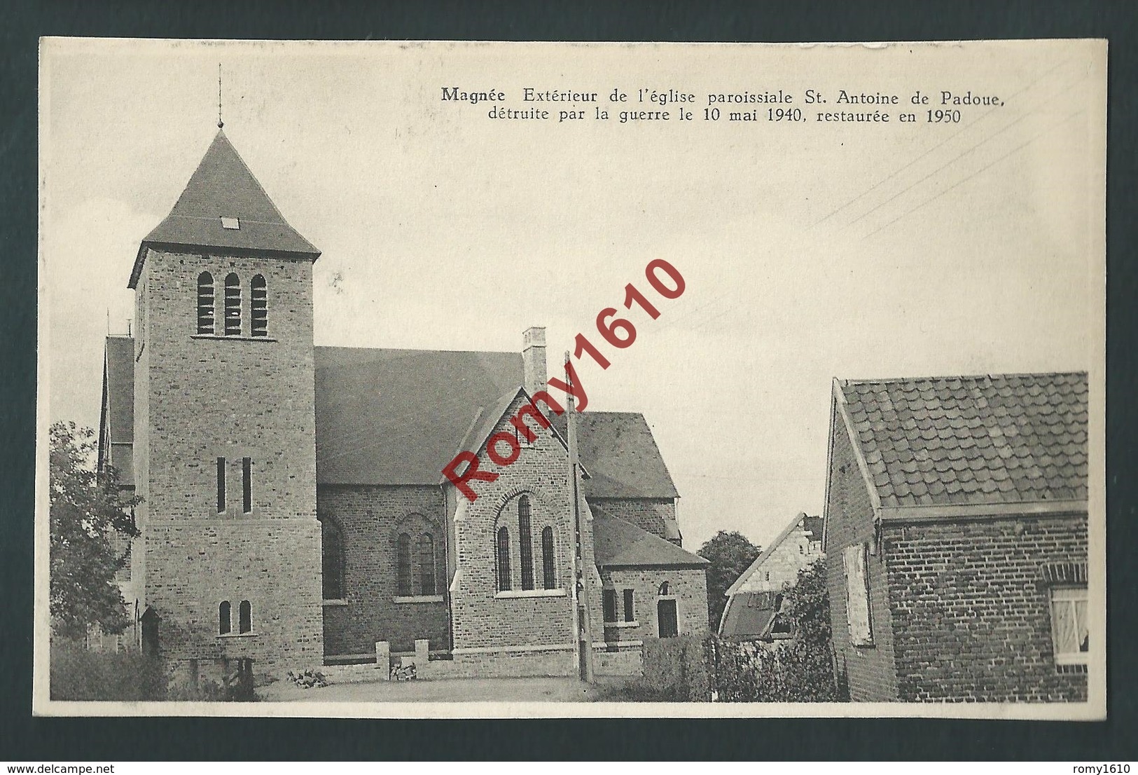 Magnée - Extérieur De L'église Paroissiaale ST. Antoine De Padoue. - Fléron