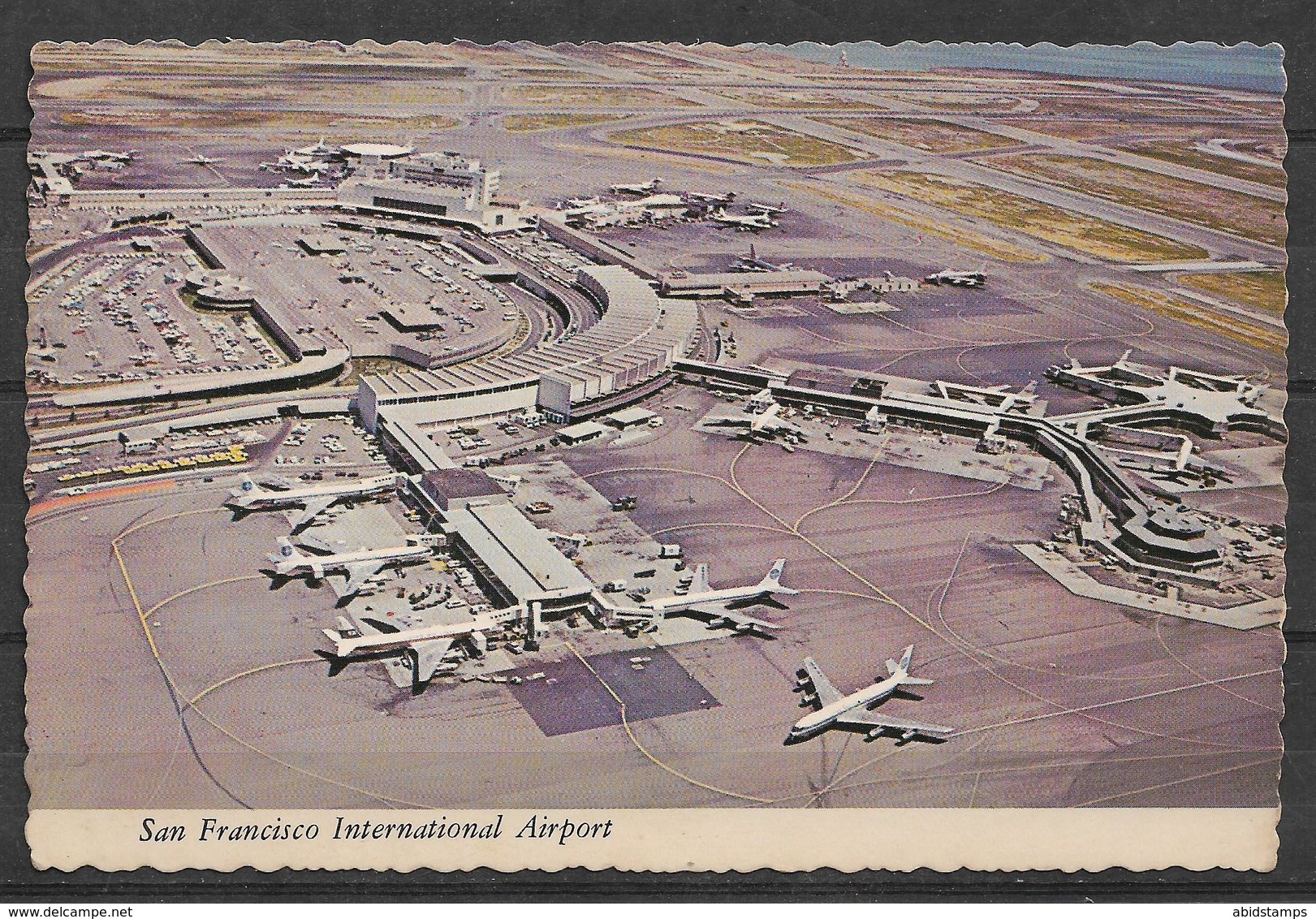 POSTCARD SAN FRANCISCO INTERNATIONAL AIRPORT - Other & Unclassified