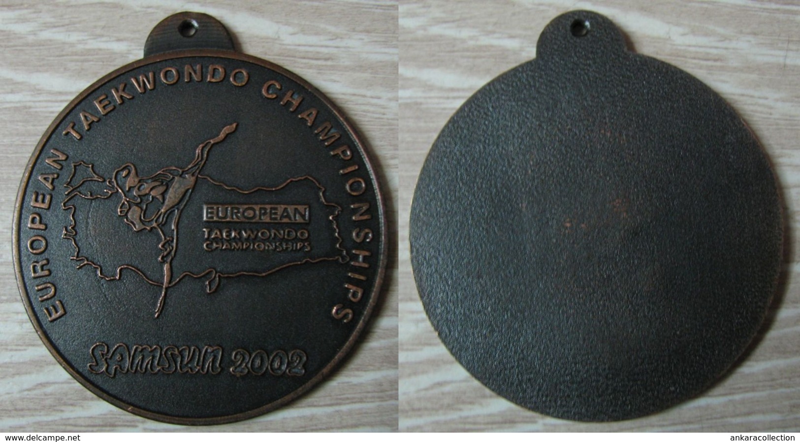 AC - EUROPEAN TAEKWONDO CHAMPIONSHIPS SAMSUN 2002 MEDAL TURKEY - Gevechtssport