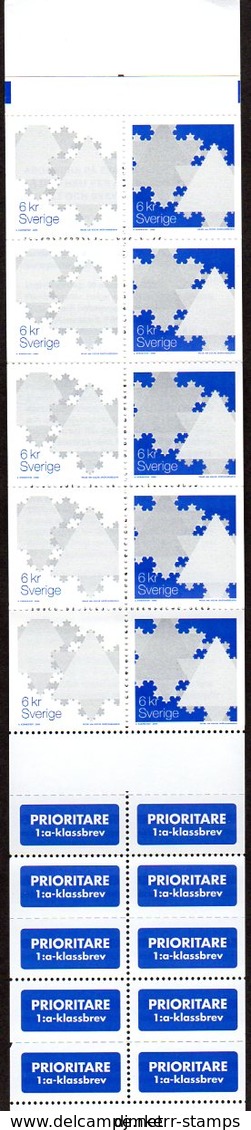 SWEDEN 2000 Christmas: Snowflakes Booklet MNH / **.  Michel MH271 - 1981-..