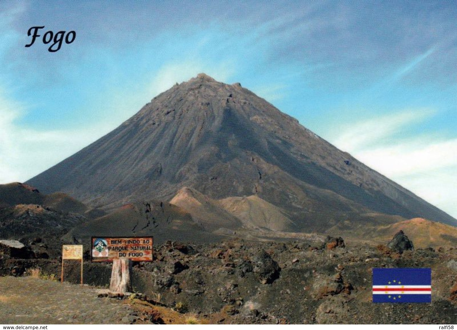 1 AK Kap Verde Cabo Verde * Die Insel Fogo Mit Dem Vulkan Fogo * - Cap Verde