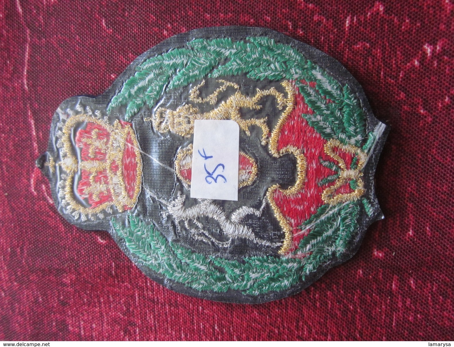 Royal Arms Of The United Kingdom Armoiries Royales Du Royaume-Uni UK-Écussons - Blasons Crest Coat Of Arms - Patches