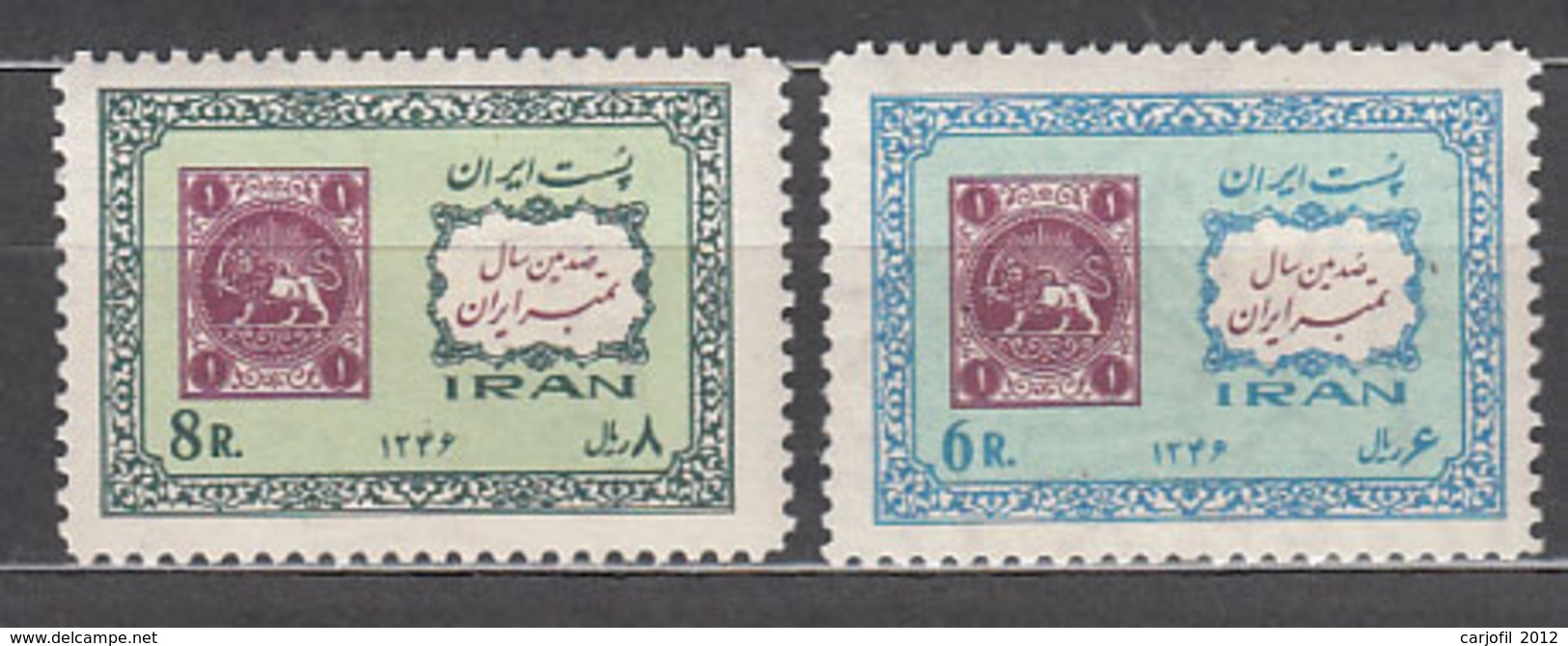Iran - Correo 1967 Yvert 1225/6 ** Mnh Filatelia - Iran