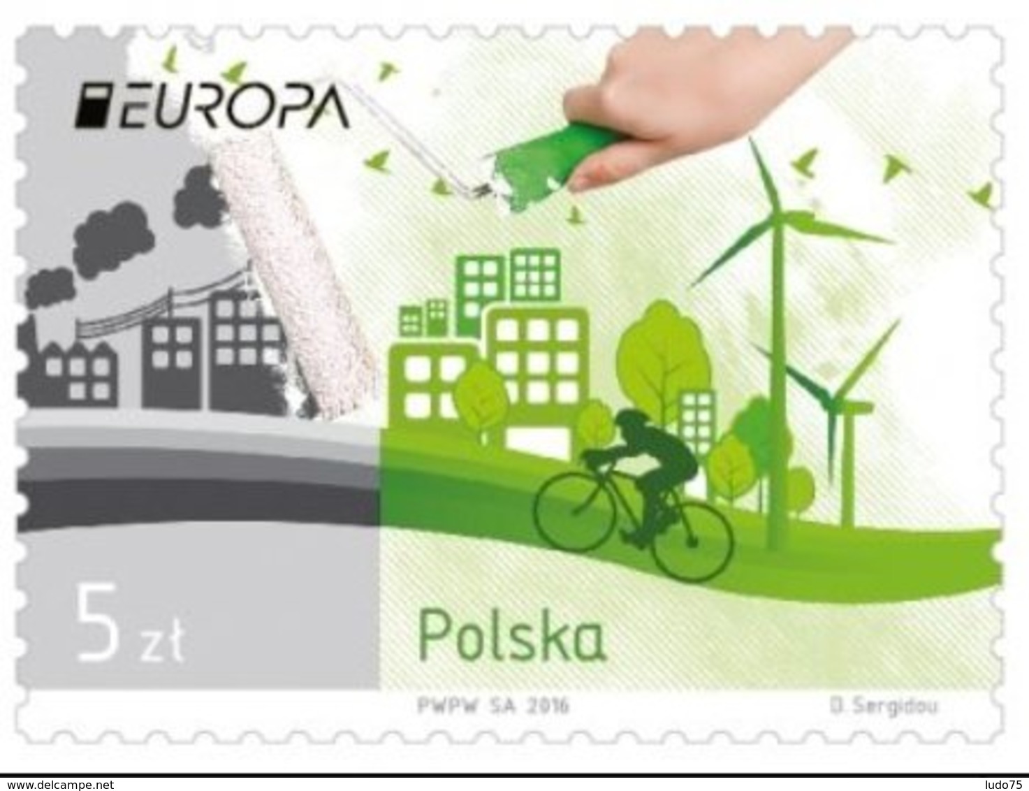 POLOGNE POLAND POLEN EUROPA CEPT 2016 Set/serie , Neuve/mint - 2016